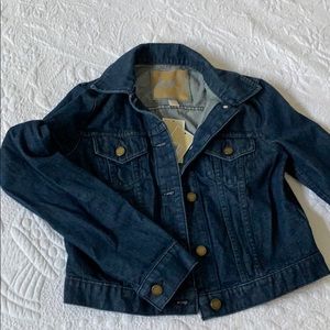 NWT Michael Kors Cropped Jean Jacket